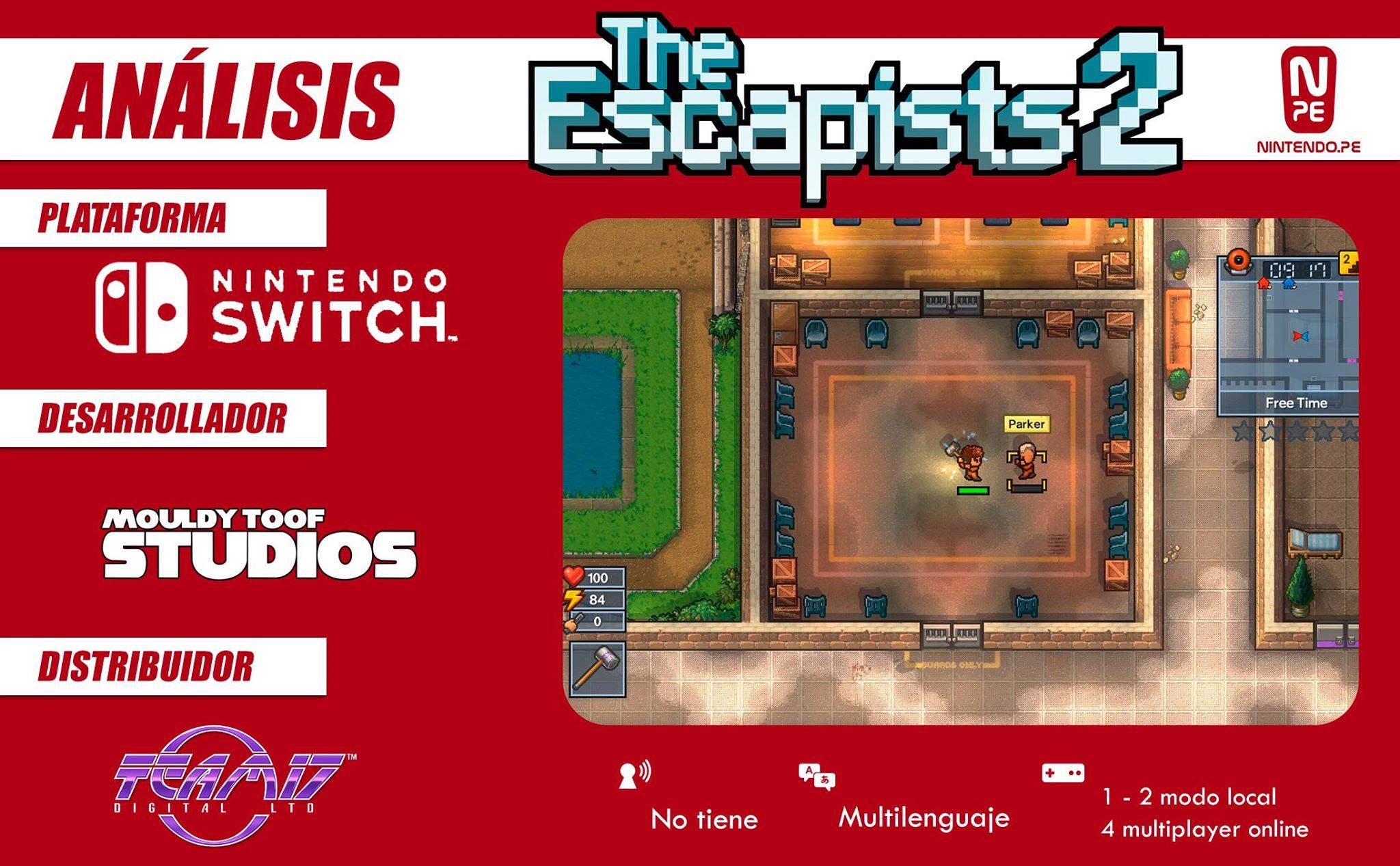 the escapists 2 switch