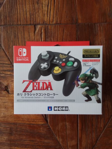 Hori presenta su nuevo mando tipo GameCube de Zelda para Nintendo