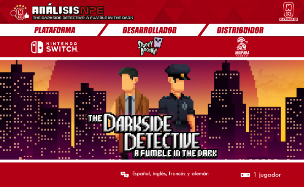 the darkside detective a fumble in the dark switch