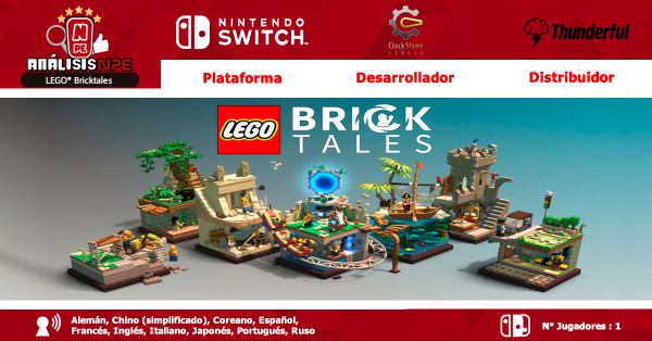 Análise: LEGO Bricktales (Switch) transporta a criatividade dos